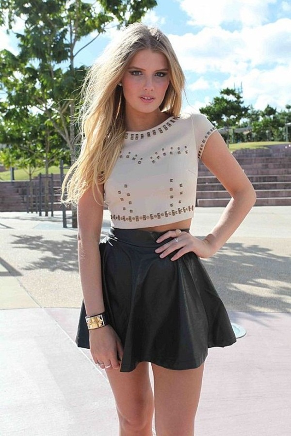 101 Beautiful Crop Top Outfits for Girls with Great Taste
