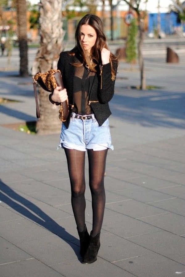 What to Wear With High Waisted Shorts [100 Outfits]