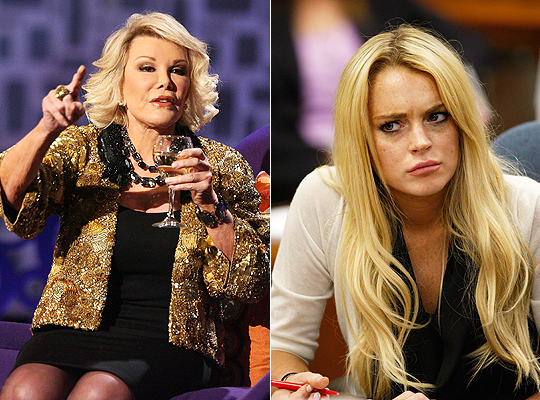 Joan Rivers vs. Lindsay Lohan