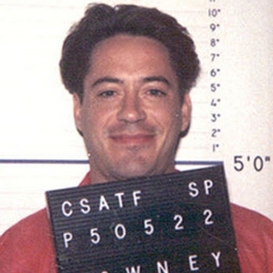 Robert Downey Jr. 1999 Mugshot