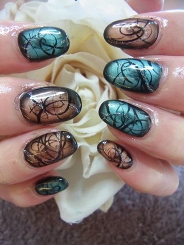 marble nail art designs (12)