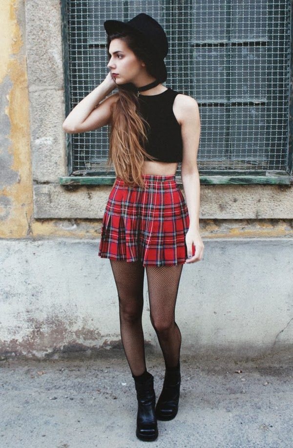 grunge outfits for teenage girls (20)