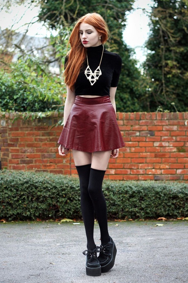 grunge outfits for teenage girls (3)
