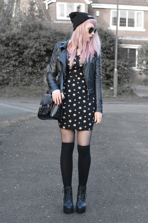 grunge outfits for teenage girls (50)