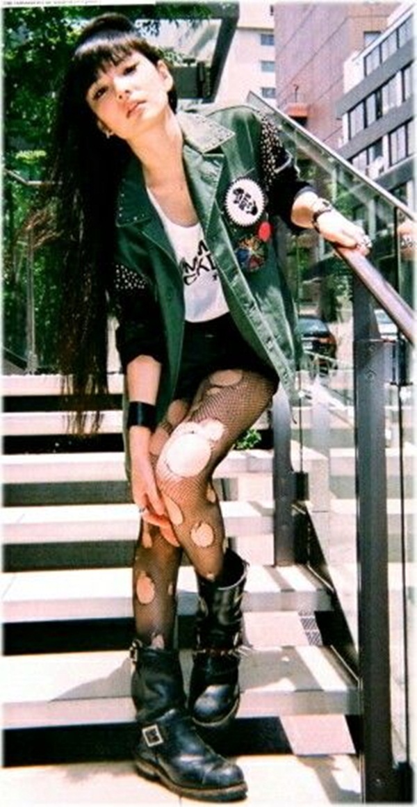 grunge outfits for teenage girls (7)