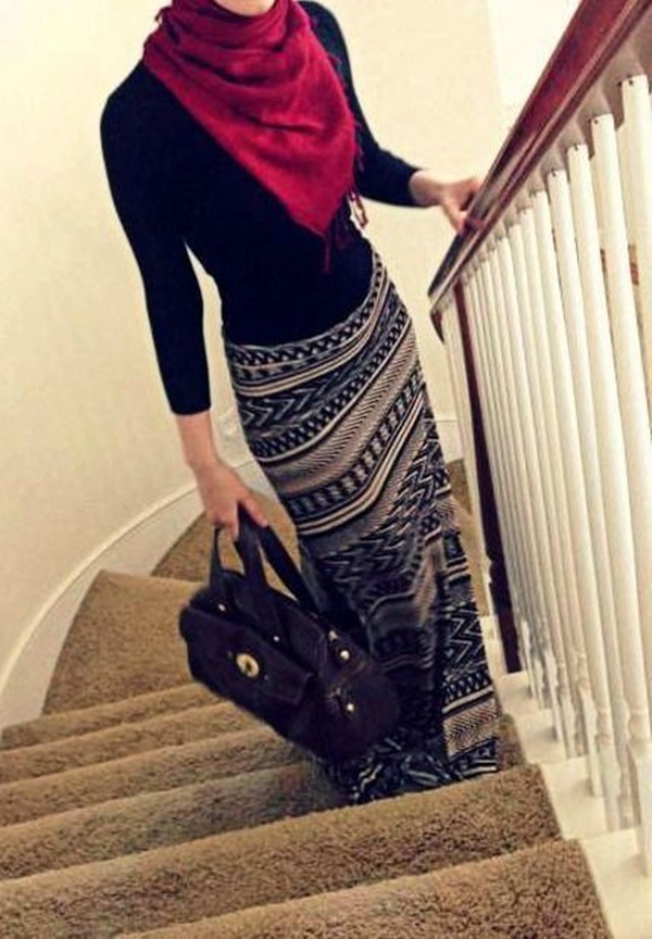 maxi skirt outfit (9)