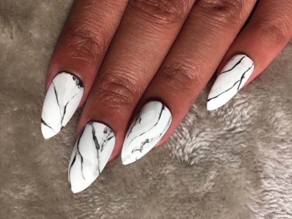 97 Beautiful Black And White Nail Art Ideas Only For You