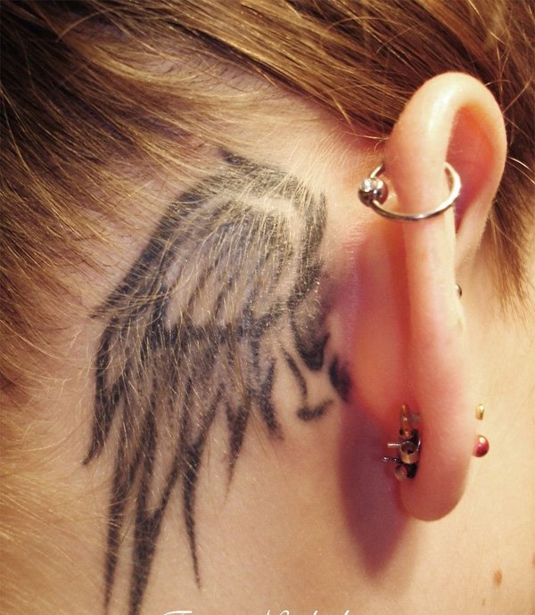 99 Cool Ear Tattoo Ideas That You Will Love