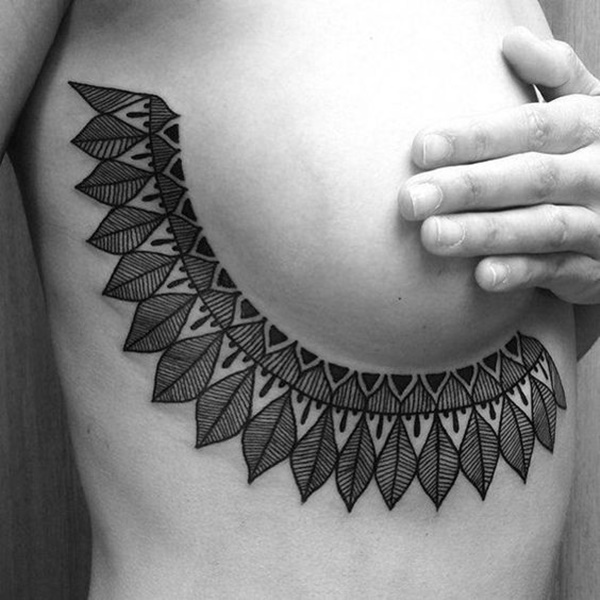 96 Sexy Under Breast Tattoo Designs For Women