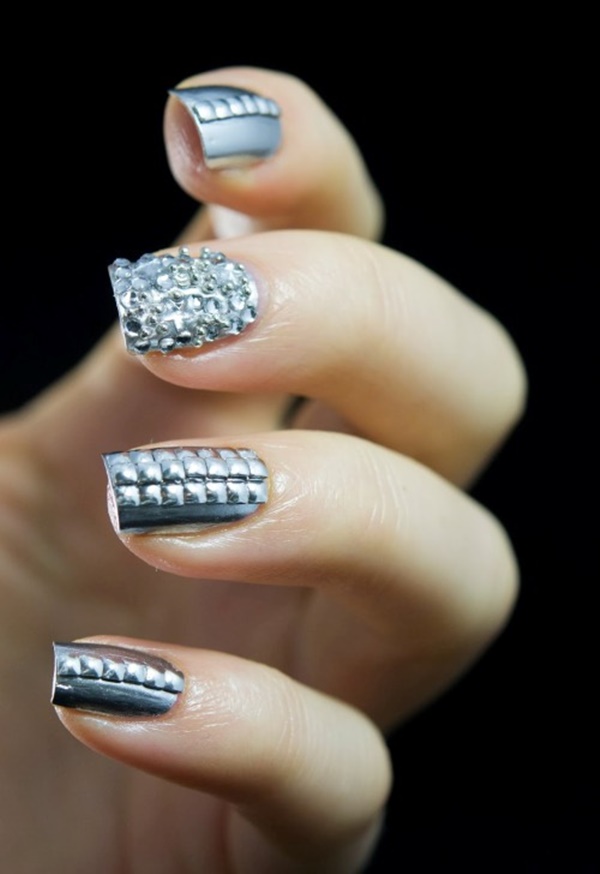 99 Best Sexy Chrome Nail Art Designs For 2018