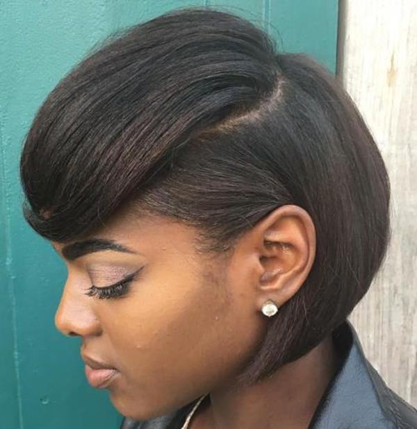 Flat Iron Hairstyles For Black Women Short Hair