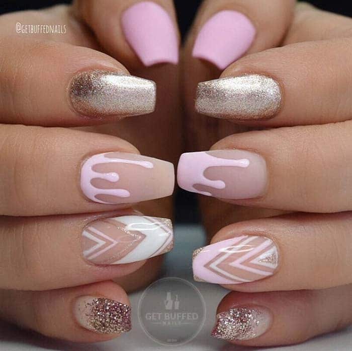 130 Eye Catching Coffin Nails Ideas To Reinvent Your