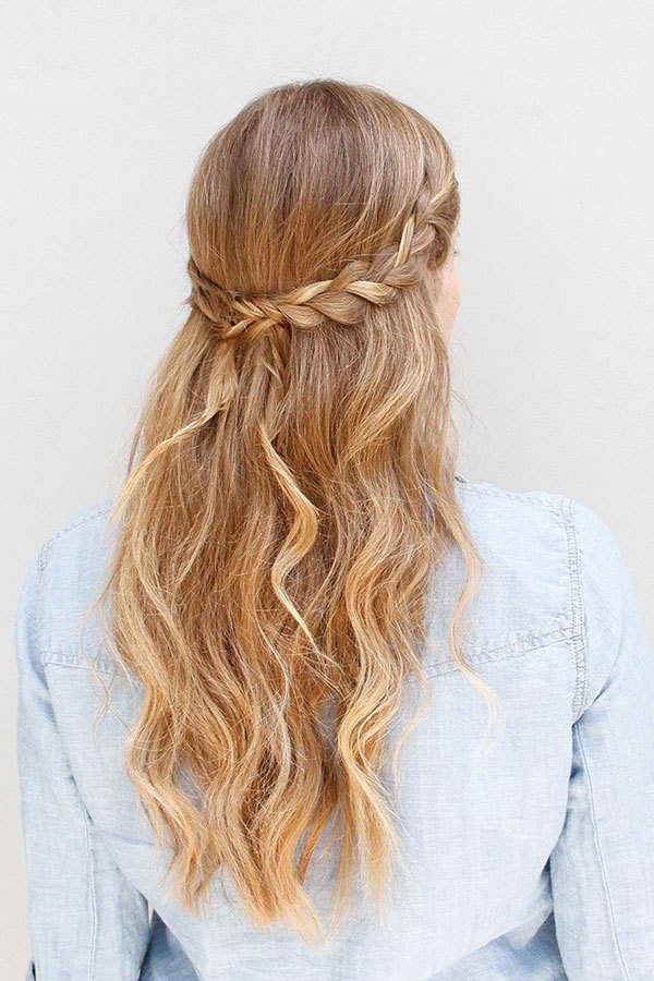 loose braided hairstyles