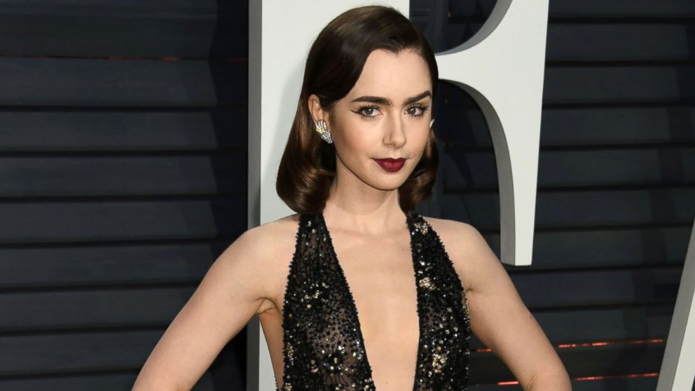 Anorexic Celebrities - Lily Collins
