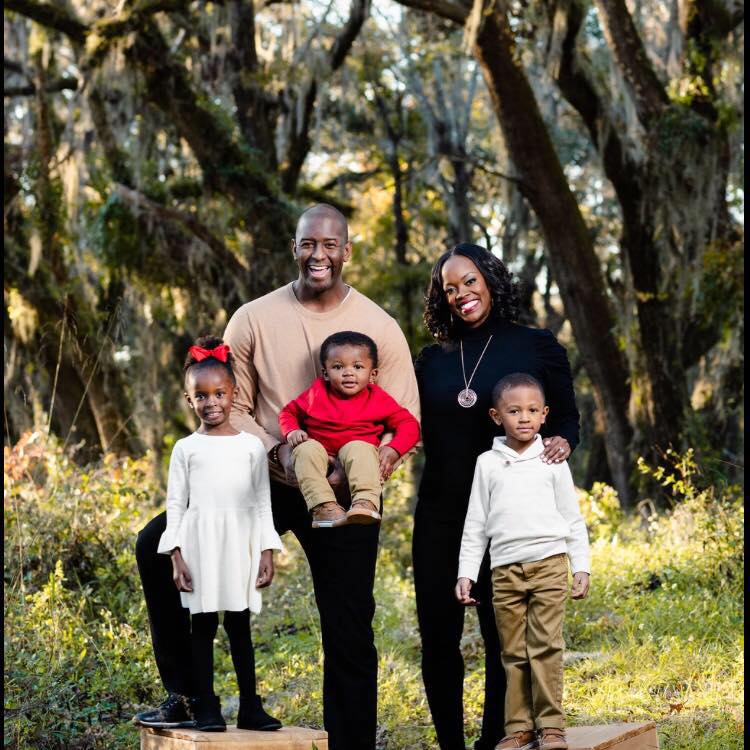 Andrew Gillum and his Family