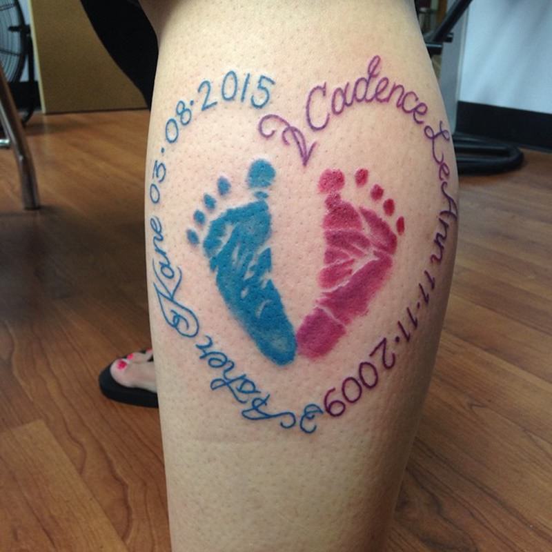 Details 87 about baby footprint tattoo super cool  indaotaonec