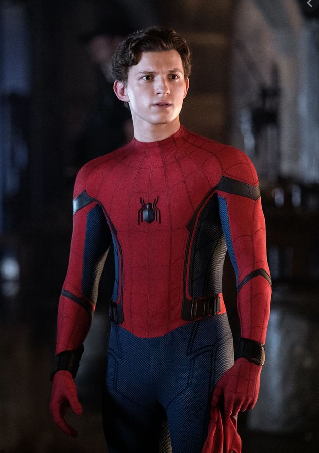 Tom Holland in Spiderman
