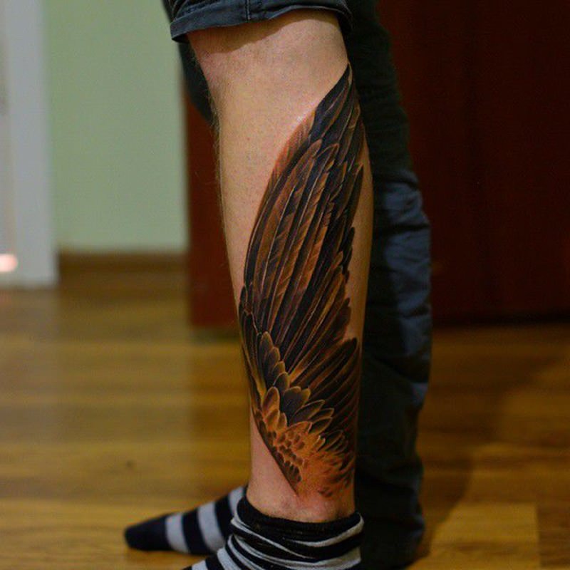 Wing Tattoo Placement.